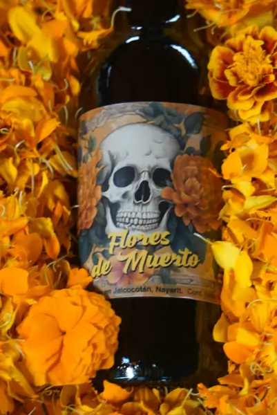 Cerveza artesanal Flores de Muertos